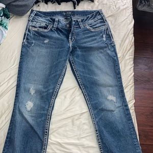 “Silver” straight leg jeans (Suki style)